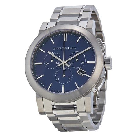 burberry watches chronograph blue|burberry men's watches chronograph.